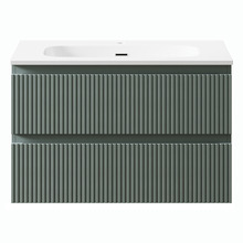 Panama 800mm Olive Vanity Package with Mixer & LED Mirror